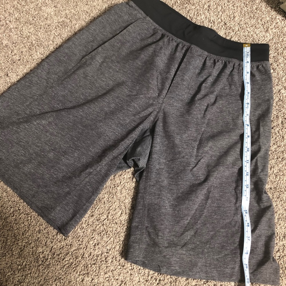 Lululemon grey athletic shorts
